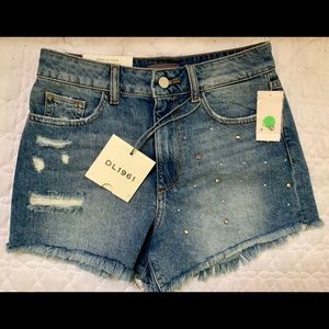 New DL1961 Cleo Jeans Shorts Size 25